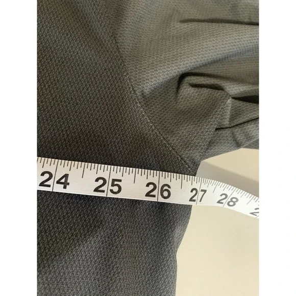 Tiger Woods Collection Mens XXL Long Sleeve 1/4 Zip Pullover Gray - Picture 7 of 10